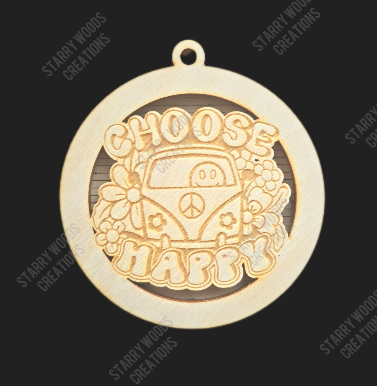 Choose Happy - Hanging Air Freshener