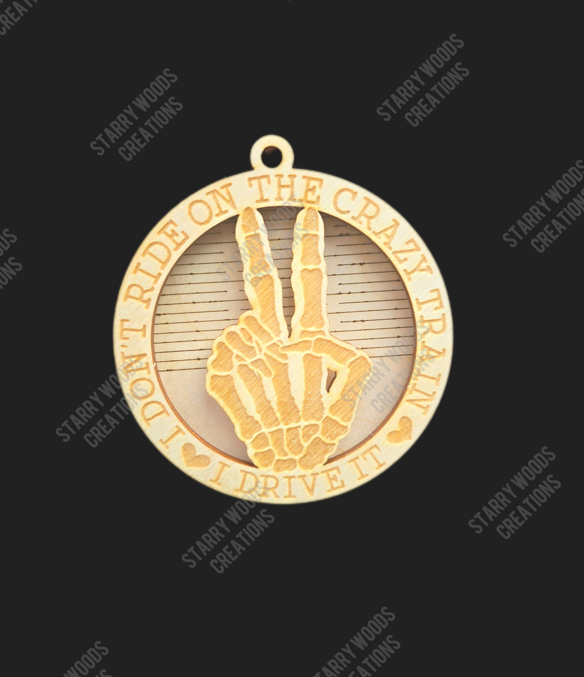 Crazy Train - Hanging Air Freshener