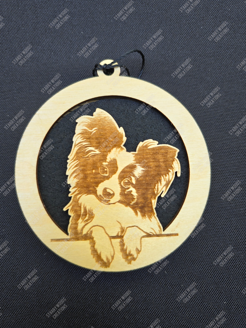 Peeking Dog Hanging Air Freshener