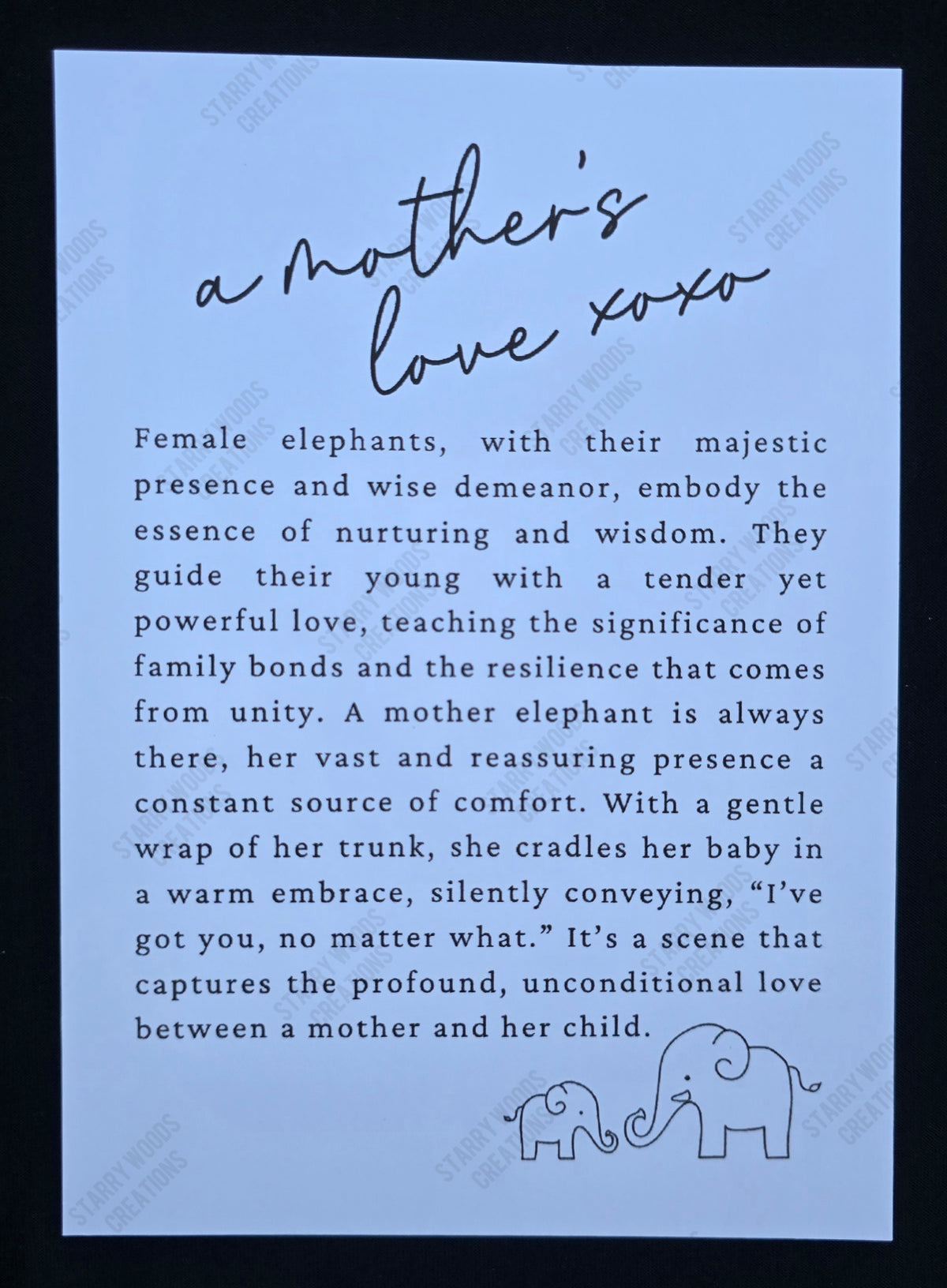 Mother's Love Story Ornament