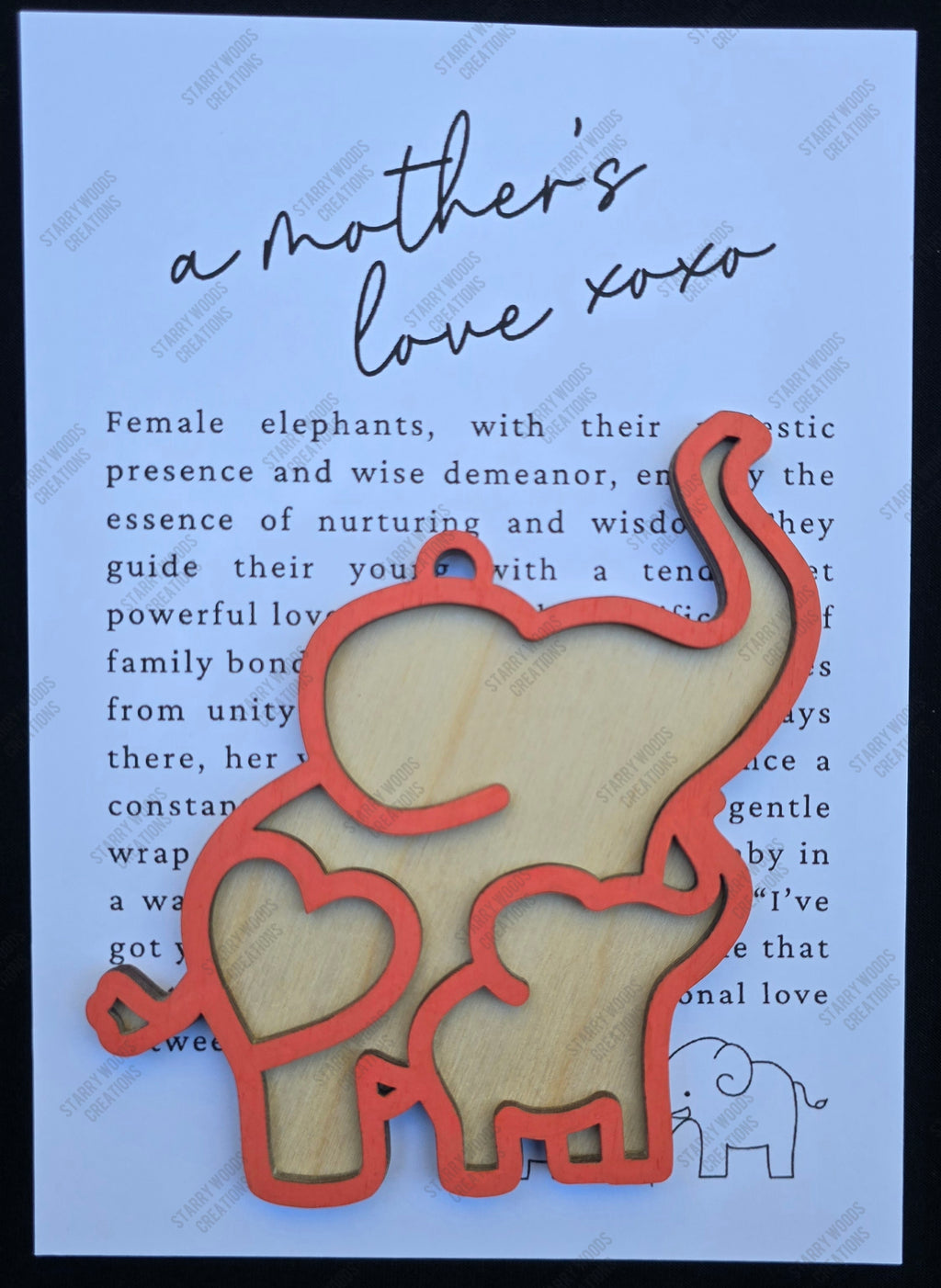 Mother's Love Story Ornament