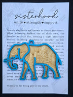 Sisterhood Story Card Ornament