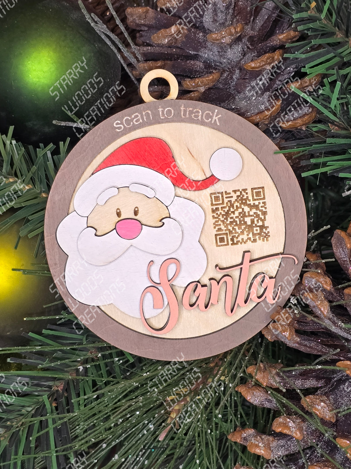 Santa Tracker Ornament