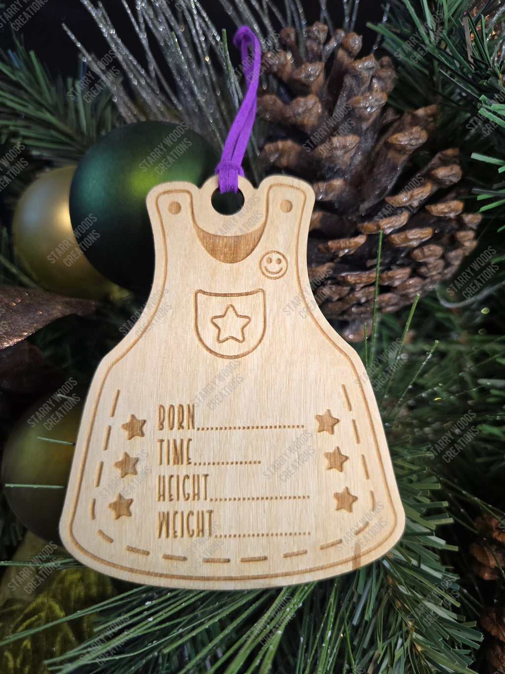 Birth Stat Ornament