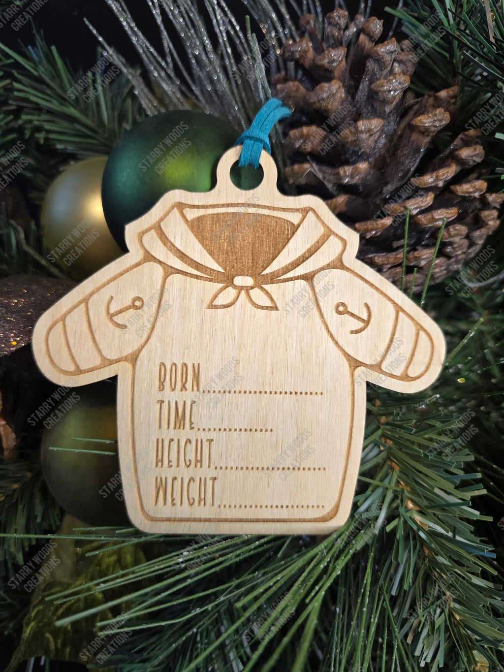 Birth Stat Ornament