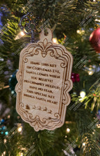 Santa Key Ornament