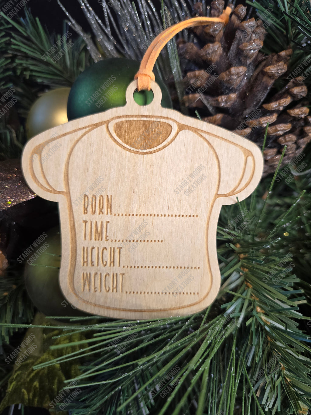 Birth Stat Ornament