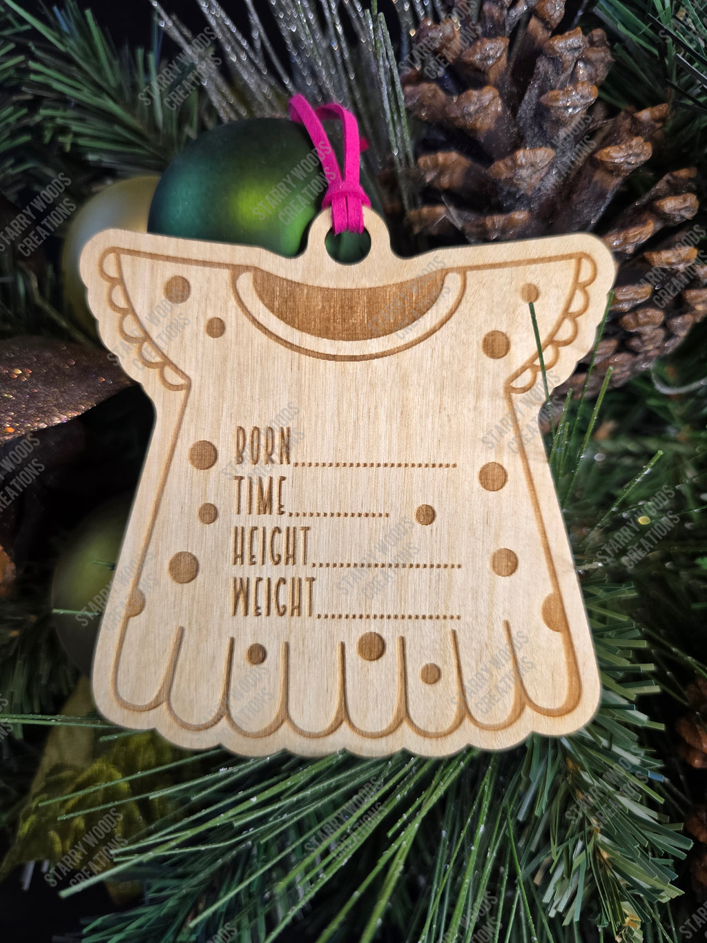 Birth Stat Ornament