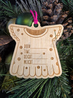 Birth Stat Ornament
