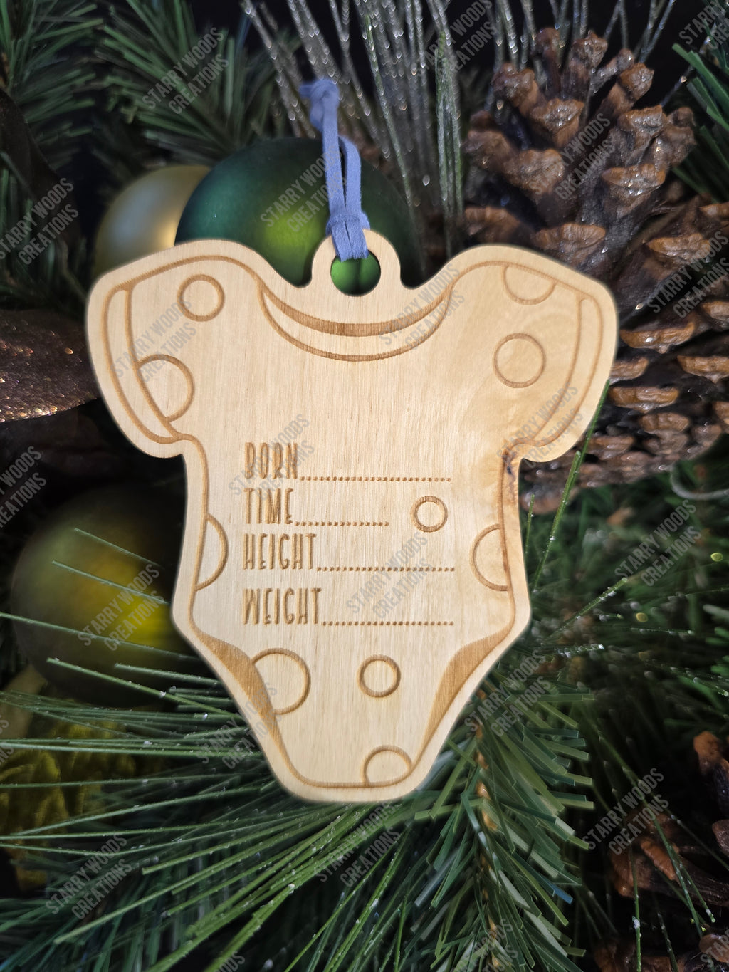 Birth Stat Ornament