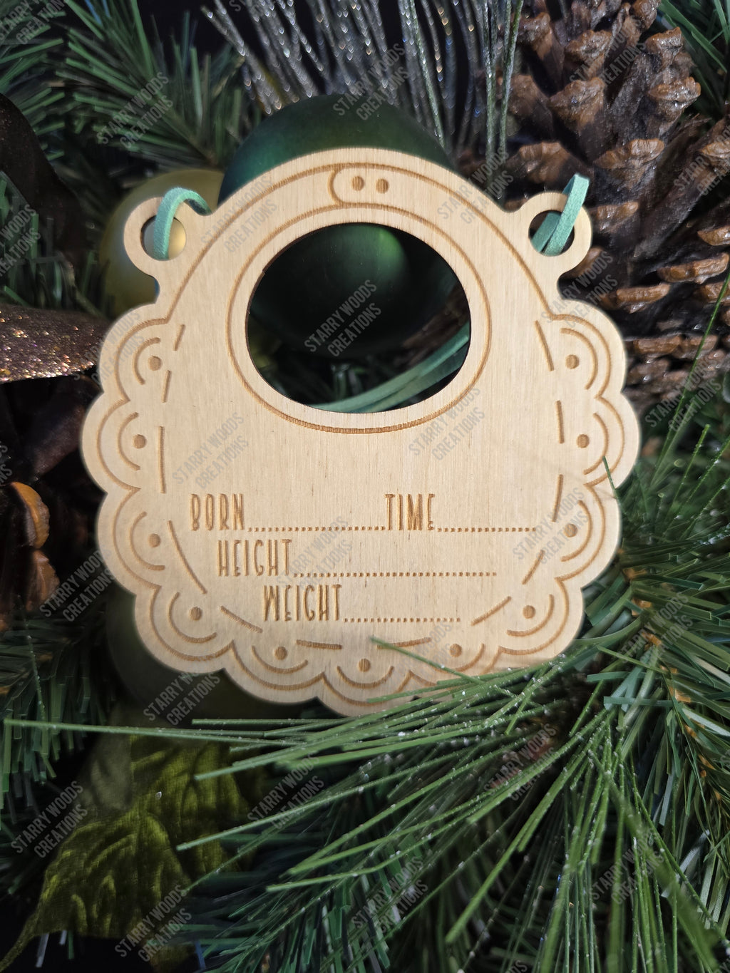 Birth Stat Ornament