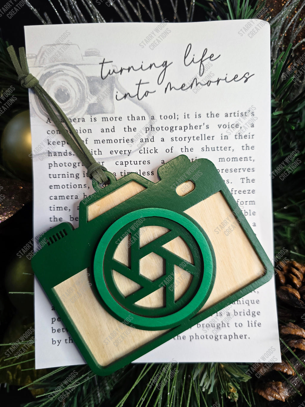 Photographer Story Ornament